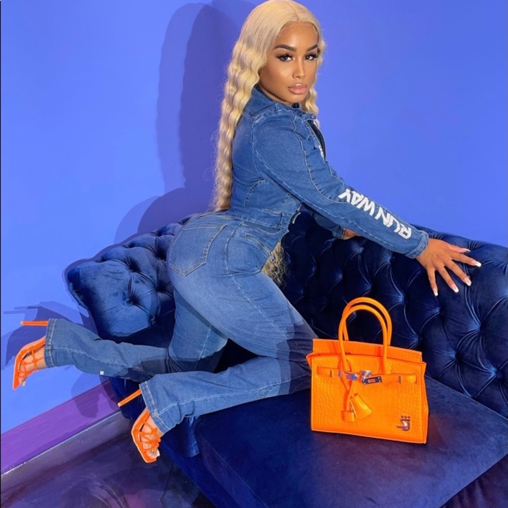 Brand new Shane Justin Jean jumpsuit with tags